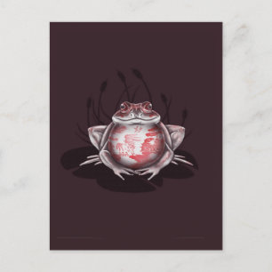 Red Willow Bull Frog Postkarte