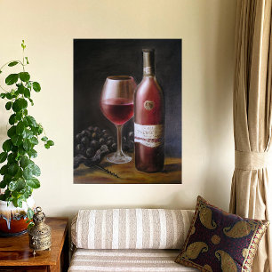 Red Wine Canvas Print Leinwanddruck