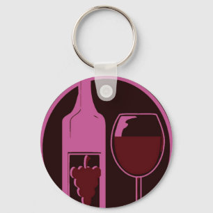 Red Wine Lover Schlüsselanhänger