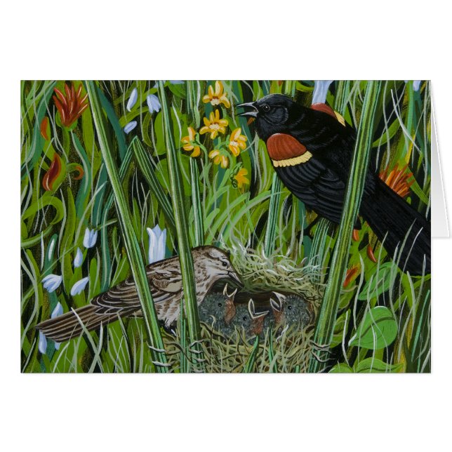 Red Wing Blackbird (Devant horizontal)