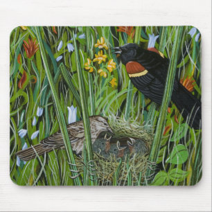 Red Wing Blackbird Mousepad