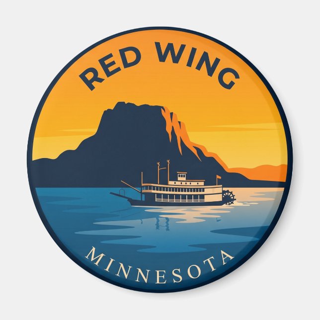 Red Wing Minnesota Magnet (Vorne)