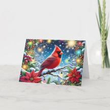 Red Winter Cardinal Christmas