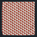 Red Winter Mitten Print Christmas Cookie Holiday Halstuch<br><div class="desc">Eine originelle Marker-Abbildung eines klassischen Rot-Schmalzucker-Kekses. Ideal für Weihnachten! Sehen Sie nicht,  wonach Sie suchen? Brauchen Sie Hilfe bei der Anpassung? Klicken Sie auf "Kontakt mit diesem Designer",  um etwas für Sie erstellt zu haben!</div>