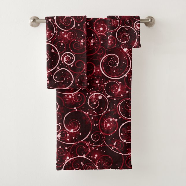 Red Winter Swirl (En situation)