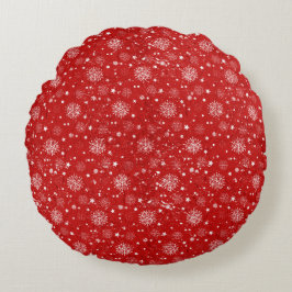 Red Winter Throw Kissen