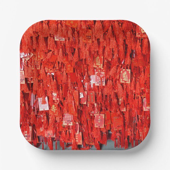 Red Wises Pappteller (Vorderseite)