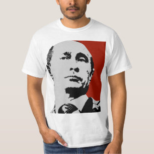 Red Wladimir Putin T-Shirt