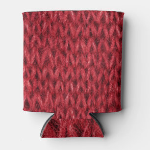 Red Wool: Texturhintergrund streichen. Dosenkühler