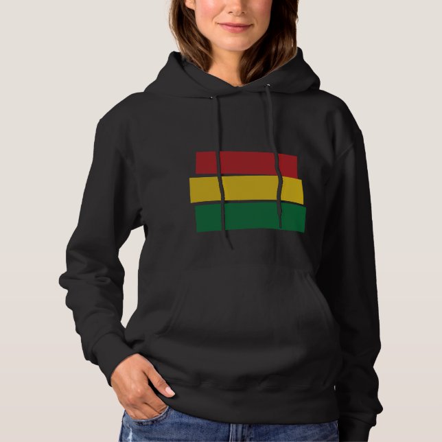 Red, Yellow and Green Hoodie (Vorderseite)
