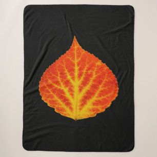 Red & Yellow Aspen Leaf #10 Sherpadecke