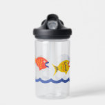 Red Yellow Blue Green Fishies Water Bottle Trinkflasche<br><div class="desc">Terrific primary colors water bottle for young ones.  Pair it with the matching child's T-shirt - "Red Yellow Blue Green Fishies II" or the "Hooked on Fishies" baby & toddler T-shirt.  The water bottle also makes a wonderful birthday party favor.</div>