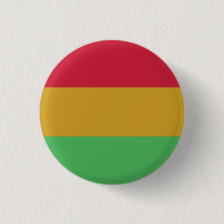 Red yellow green Juneteenth colors Button