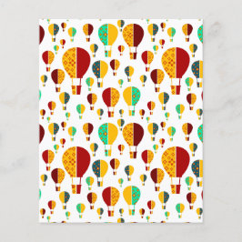 Red Yellow New Mexico Zia Hot Air Ballon