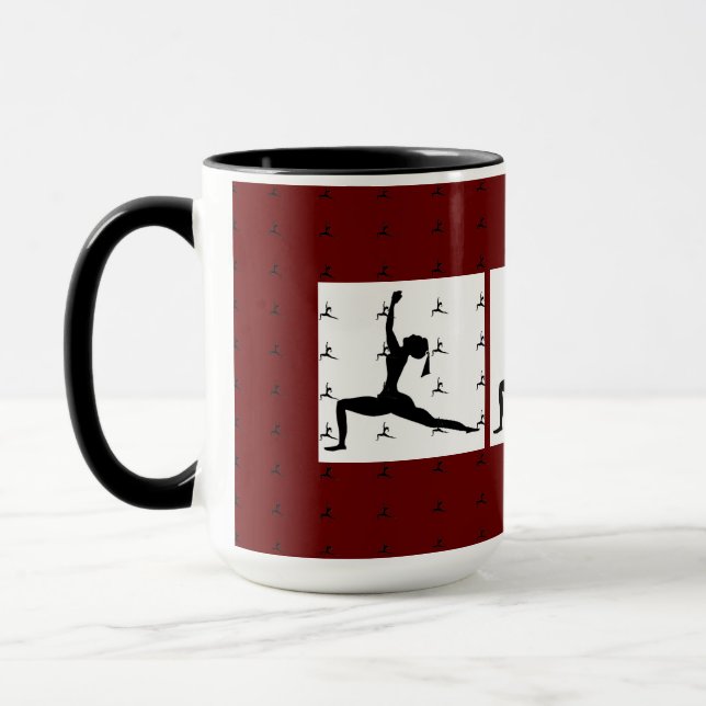 Red Yoga Tasse (Links)