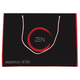 Red Zen Große Geschenktasche Geschenktüte