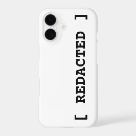 [ REDACTED ] Minimalistischer, kühner iPhone 17-Ca