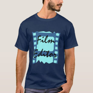 RÉDACTEUR DE FILM ÉTUDIANT LA COUPE DE T-SHIRTS DE