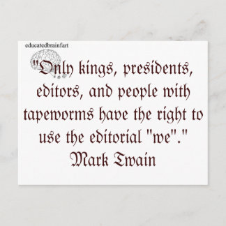 Redaktion "Wir" Postkarte