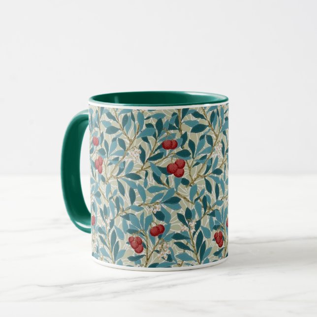 Redberry Tree, William Morris Tasse (Vorderseite Links)