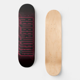 RedBerylFTW Banner Deck Skateboard