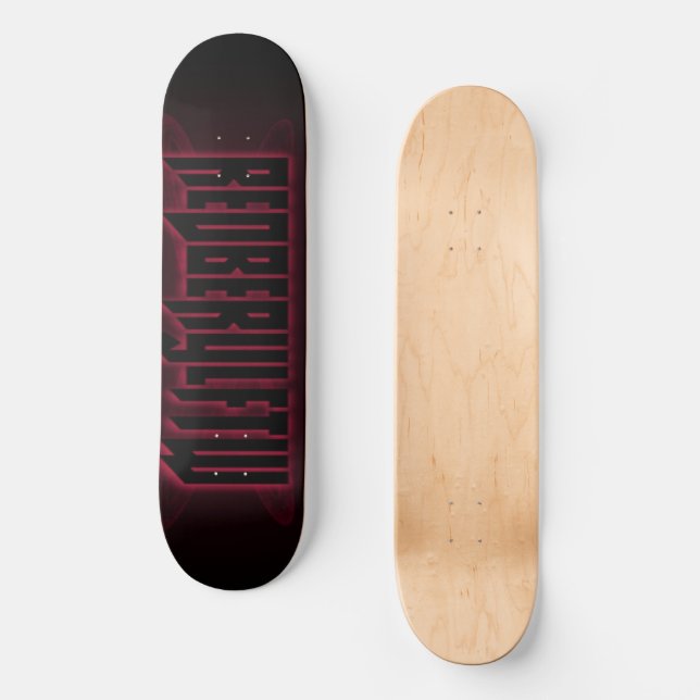 RedBerylFTW Banner Deck Skateboard (Vorderseite)