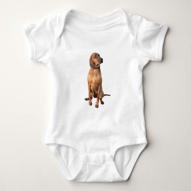 Redbone Coon Hound (A) Baby Strampler (Vorderseite)