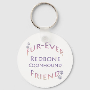 Redbone Coonhound Furever Friend Schlüsselanhänger