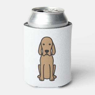 Redbone Coonhound-HundeCartoon Dosenkühler