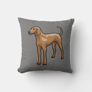 Redbone Coonhound Kissen