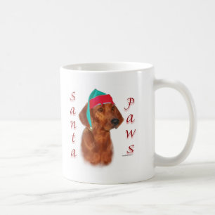 Redbone Coonhound Santa Paws Kaffeetasse