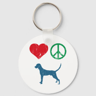 Redbone Coonhound Schlüsselanhänger