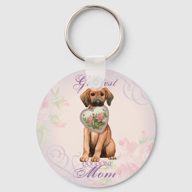 Redbone Heart Mama Schlüsselanhänger (Vorderseite)