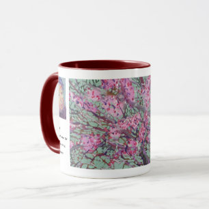 Redbud An Einem Mattgrünen Himmel / Künstler Larry Tasse