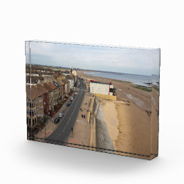 Redcar Beach vom Beacon aus Fotoblock