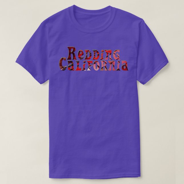 Redding California T-Shirt (Design vorne)