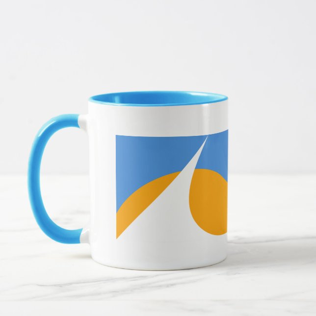 Redding-Flagge, Kalifornien Tasse (Links)
