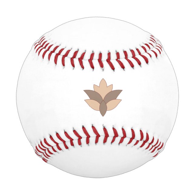 Reddisch Orange, orange Sprache Baseball (Vorderseite)