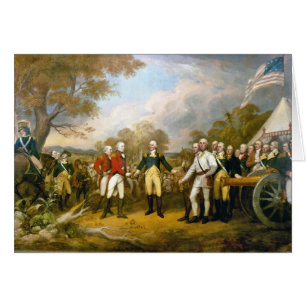 Reddition du Général Burgoyne par John Trumbull