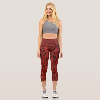 Reddrogan-Haut Capri Leggings