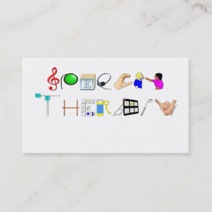 Rede an der Arbeits-Visitenkarte Visitenkarte