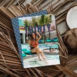 Rede dreißig mit mir | 30. Geburtstag Party Foto Einladung<br><div class="desc">Moderne Geburtstagsfeier mit kühlem, rosa und blauen Typografie-Overlay mit Ihrem Lieblings-Foto. Kann für jedes Alter und jede Farbe angepasst werden. Wunderbar, spielerisch und süß! Genießen Sie eine delikate sommerliche Farbpalette, die mit Süßspeisen inspirierte Farbtöne mit einer eleganten Touch verbindet. Das spielerische Set dieser Palette erinnert an die Konfektionen aus Baumwolle...</div>