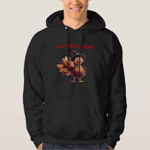 Rede mit mir auf Türkisch Lustiges Erntedankfest-D Hoodie