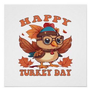 rede mit mir Klartext zu Thanksgiving Poster