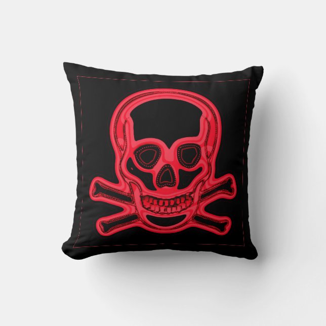 Rede wie ein Piratentag Kissen (Vorderseite)