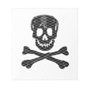 Rede wie ein Piratentag Notizblock