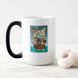 Rede wie ein PiratentagMug Verwandlungstasse