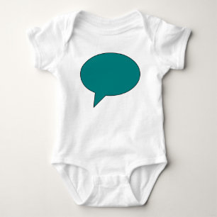 Redeblase01aquamarin01 Baby Strampler