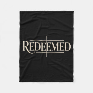 Redeemed Gospel Christian Faith Strength Bible Ver Fleecedecke