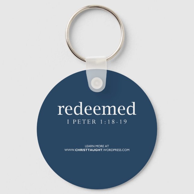Redeemed Keychain Schlüsselanhänger (Vorderseite)